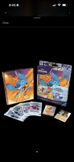 Disney Lorcana Winterspell Collection Starter Set Stitch Edition FACTORY SEALED! - Image 1
