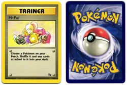 MR. FUJI 58/62 - LP - FOSSIL ENGLISH 1999 POKEMON CARD - Image 1