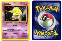 DROWZEE 73/130 - LP - BASE SET 2 ENGLISH 2000 POKEMON CARD - Image 1