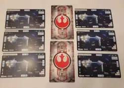 Star Wars Armada Nebulon-B Escort Frigate Alternate Art Promo Card Lot of 8 - Image 1