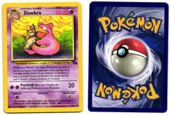 SLOWBRO 43/62 - LP - FOSSIL ENGLISH 1999 POKEMON CARD - Image 1