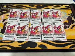 Round 1 One Piece Trading Card Game Promo (ENGLISH) ✅ IN HAND - 10 SEALED PACKS! - Image 1
