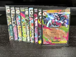 Pokemon TCG 12 Card Holo Lot Mega Charizard X EX Sharpedo Diancie EX Tera - Image 1