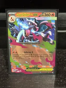 Pokemon TCG 12 Card Holo Lot Mega Charizard X EX Sharpedo Diancie EX Tera - Image 2