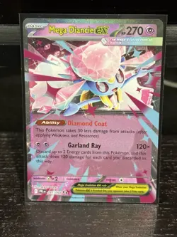 Pokemon TCG 12 Card Holo Lot Mega Charizard X EX Sharpedo Diancie EX Tera - Image 4
