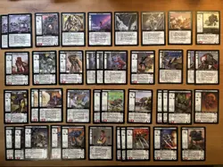 BattleTech CCG, Mechwarrior Expansion, 57 LOWER CONDITION CARDS incl. Prometheus - Image 1