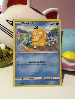 Psyduck 28/149 C SM Base Set Pokemon Rare Promo Cute Card Regular ✨ - Image 1