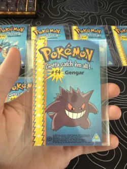 Vintage Candy Planet Pokemon Gengar Card 1999 Vintage With Pikachu On The Back - Image 1