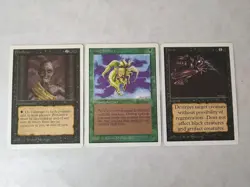Magic The Gathering Unlimited 1993 Set Lot 9 Cards Fungusaur Lifelace Artifact - Image 4