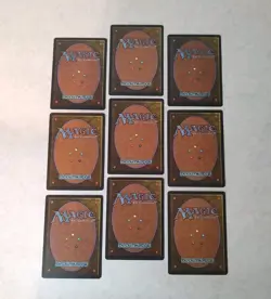 Magic The Gathering Unlimited 1993 Set Lot 9 Cards Fungusaur Lifelace Artifact - Image 5