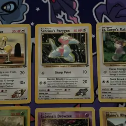 Pokemon Cards Gym Challenge Bundle x 6 Conditions Vary - Image 3
