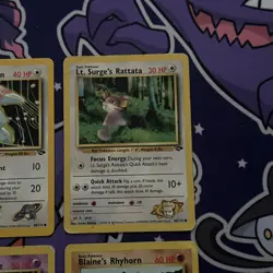 Pokemon Cards Gym Challenge Bundle x 6 Conditions Vary - Image 4