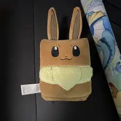 Pokemon TCG Card Sleeves Eevee Play mat and Card holder. Not used-Stored in box - Image 3