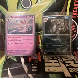 Pokemon Prismatic Evolutions Mini Tins + Costco Promo Cards Set of 8 - Cosmos - Image 5