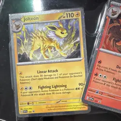 Prismatic Evolutions Poster Collection Black Star Cosmos Holo *Promo Cards ONLY* - Image 2