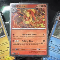 Prismatic Evolutions Poster Collection Black Star Cosmos Holo *Promo Cards ONLY* - Image 3