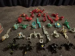Lot Of 45 Bakugan Battle Brawlers & Cards & Cases - Image 5