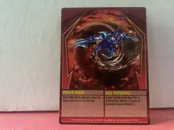 Bakugan Battle Brawlers Power Drain Ability Card - Image 1