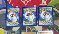 Pokemon TCG Cosmos Fart Swirl Promo Lot + 3 Holo Bleed Error Swirls 7 Cards Rare - Image 4