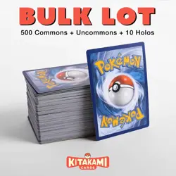 500 Pokemon Cards Bulk Lot Commons/Uncommons No Trainers No Energies. 10 Holos. - Image 1