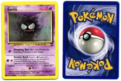 GASTLY 75/130 - LP - BASE SET 2 ENGLISH 2000 POKEMON CARD - Image 1