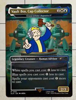 MTG Vault Boy, Cap Collector - Secret Lair Drop #1483 White/Blue Regular English - Image 1