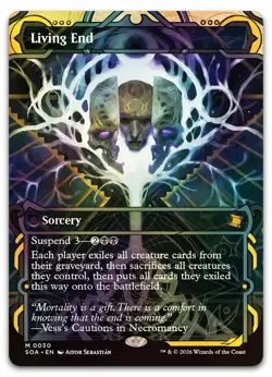 Living End #30 (Foil) (NM) Secrets of Strixhaven: Mystical Archive SOA Magic MTG - Image 1