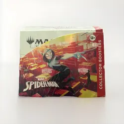Magic: The Gathering Spider-Man Collector Booster Box Display 12 Packs Sealed - Image 1