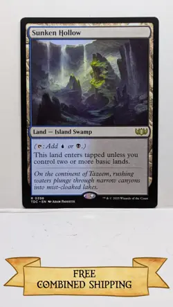 Sunken Hollow Commander: Tarkir: Dragonstorm Regular - Image 1