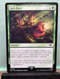MTG TCG: Ent's Fury 164, Lord Of The Rings: Tales Of Middle Earth - Image 1