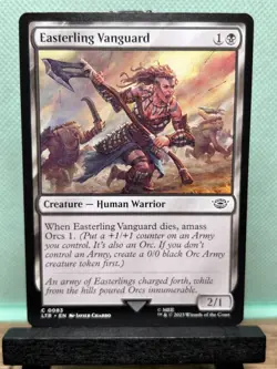 MTG TCG: Easterling Vanguard 83, Lord Of The Rings: Tales Of Middle Earth - Image 1