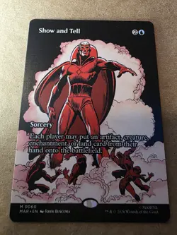 Show and Tell - (Borderless) Marvel Universe Eternal-Legal Regular - Mtg - Image 1