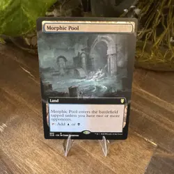 NM MTG Morphic Pool 603 Regular Rare Land - CLB EN Extended Art - Image 1