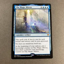 MTG The Magic Mirror Throne of Eldraine Regular Magic The Gathering - Image 1