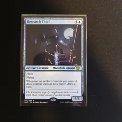 Research Thief Commander: Kamigawa: Neon Dynasty Regular - Image 1