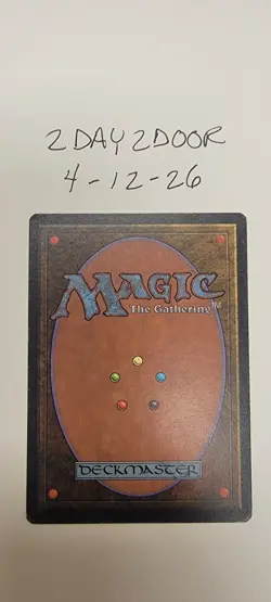 1993 MTG Unlimited Edition Disrupting Scepter - Magic the Gathering - Artifact - Image 2