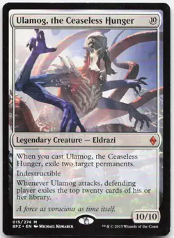 Ulamog, the Ceaseless Hunger 15 Battle for Zendikar Magic: The Gathering NM - Image 1