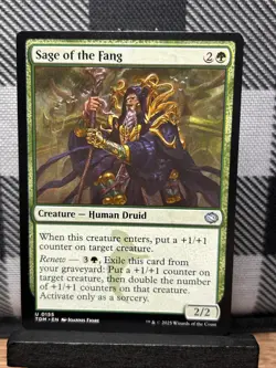 MTG TCG: Sage of the Fang 155, Tarkir: Dragonstorm - Image 1
