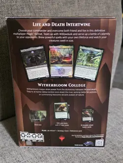 MTG Strixhaven Commander 2021 Witherbloom Witchcraft Commander Deck • New Magic - Image 2