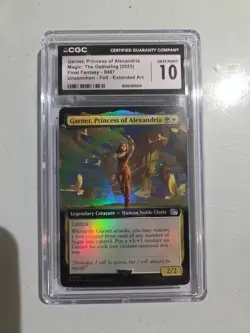 GARNET, PRINCESS OF ALEXANDRIA Extended Art Foil - Final Fantasy MTG - Image 1
