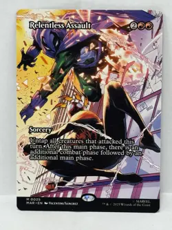 MTG Marvel's Spider-man - Relentless Assault (BORDERLESS) Mythic Non Foil #0025 - Image 1