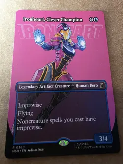 Ironheart, Clever Champion - (Borderless) Marvel Super Heroes Regular - Mtg - Image 1