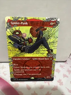 Spider-Punk (0210) (Borderless) - Marvel's Spider-Man (SPM)- (Non-Foil)(NM) - Image 1