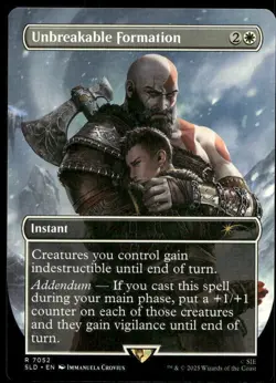 UNBREAKABLE FORMATION (7052) SECRET LAIR DROP SERIES MAGIC: THE GATHERING LP - Image 1