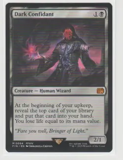 Dark Confidant 94 Mythic FINAL FANTASY Magic: The Gathering Near Mint - Image 1