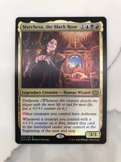 Marchesa the Black Rose Foil MTG Magic the Gathering Card NM Near Mint 2X2 - Image 1