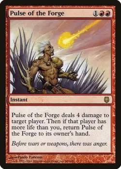 MTG magic 1x Pulse of the Forge (M/NM) Darksteel - Image 1