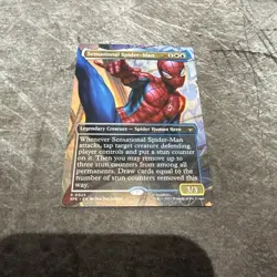 Sensational Spider-Man (Borderless) 25 MTG Marvel's Spider-Man: Eternal-Legal NM - Image 1