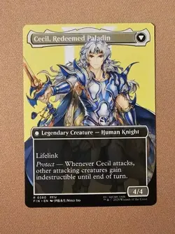 MTG Cecil, Dark Knight (Borderless) x1 NM from Final Fantasy - Image 2
