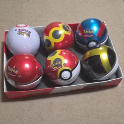 Pokemon Poke Ball Tin Lot of 6 Tins Factory Sealed, Standard Size - Image 2